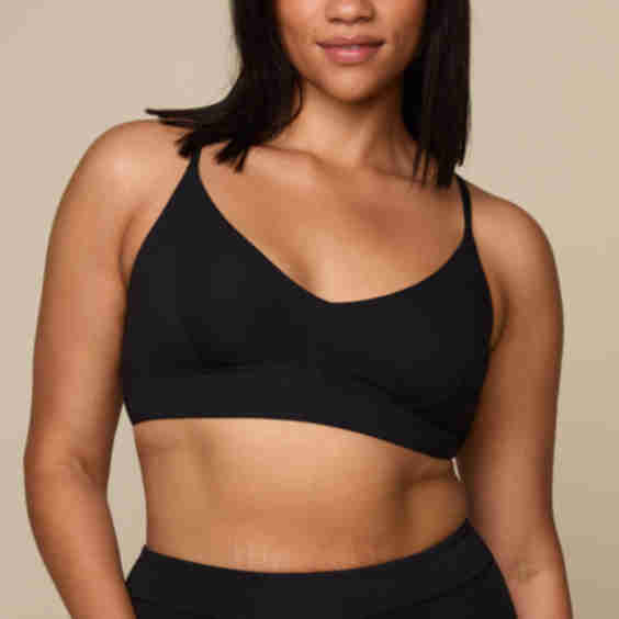 Cloud Cotton V-Neck Bralette