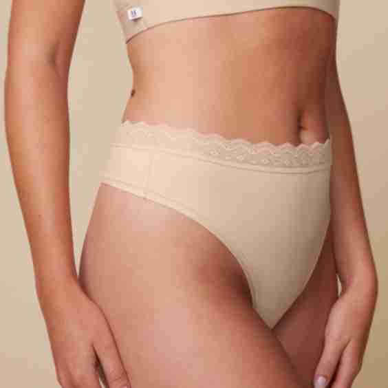 Bliss Lace Highwaist Thong