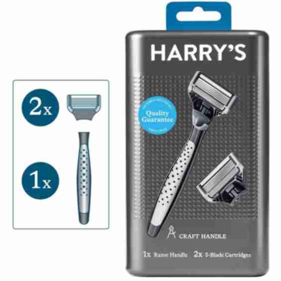 Craft Edition Razor Handle With 2 Blade Cartridges