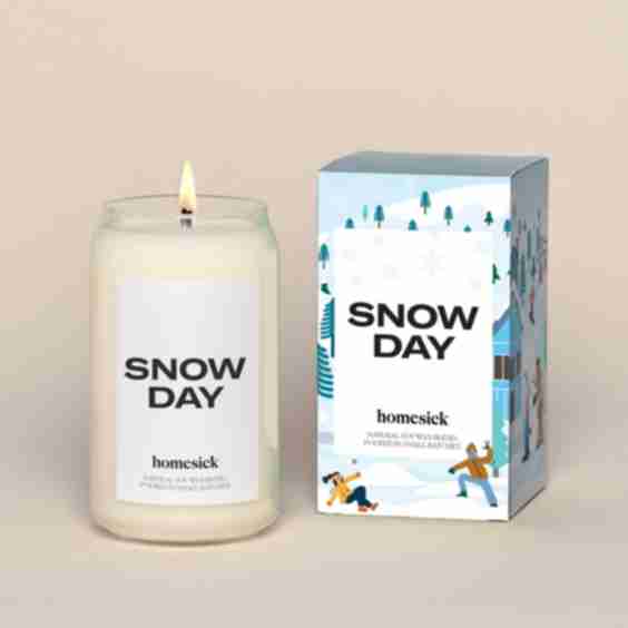 Snow Day Candle