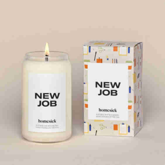 New Job Candle