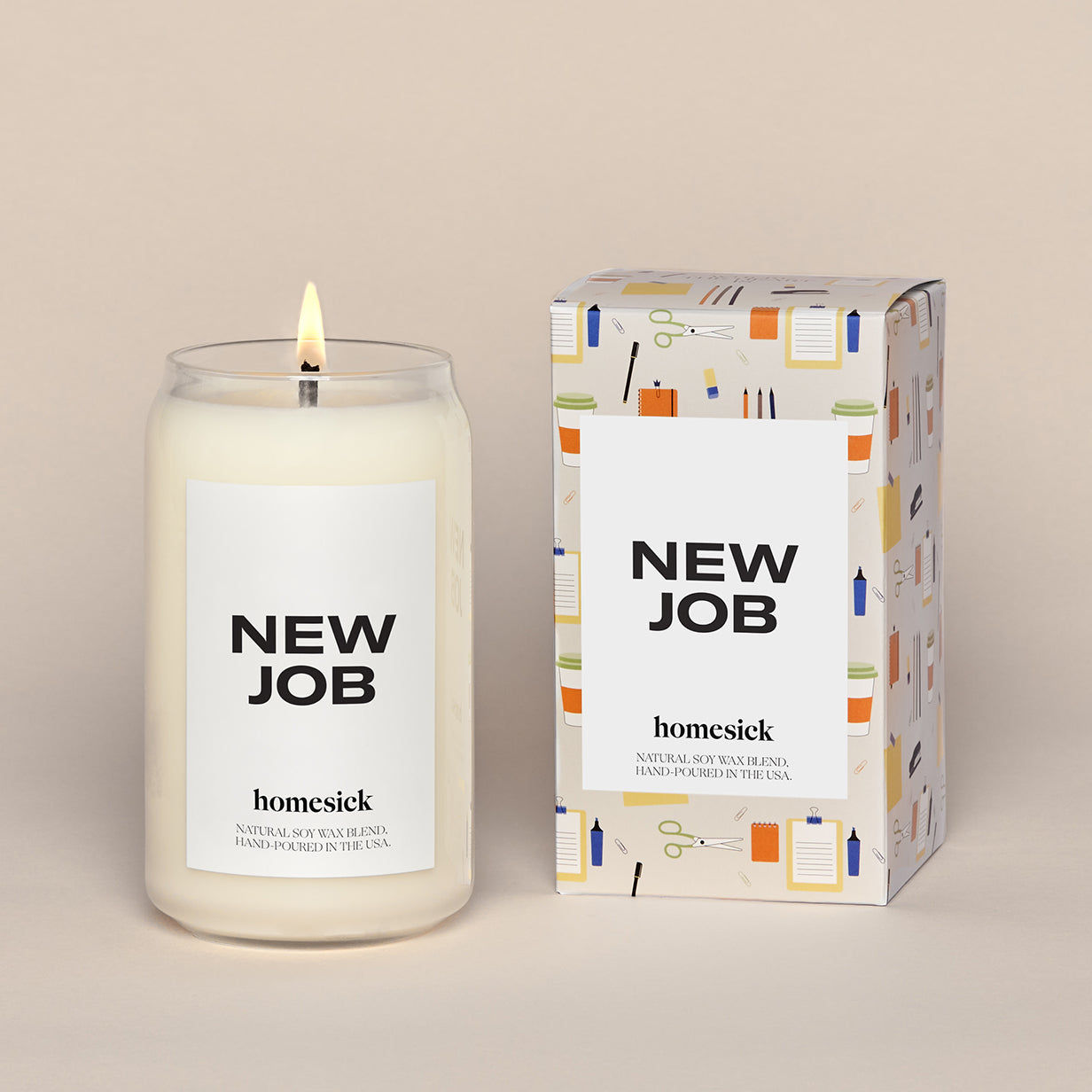 Homesick New Job Candle