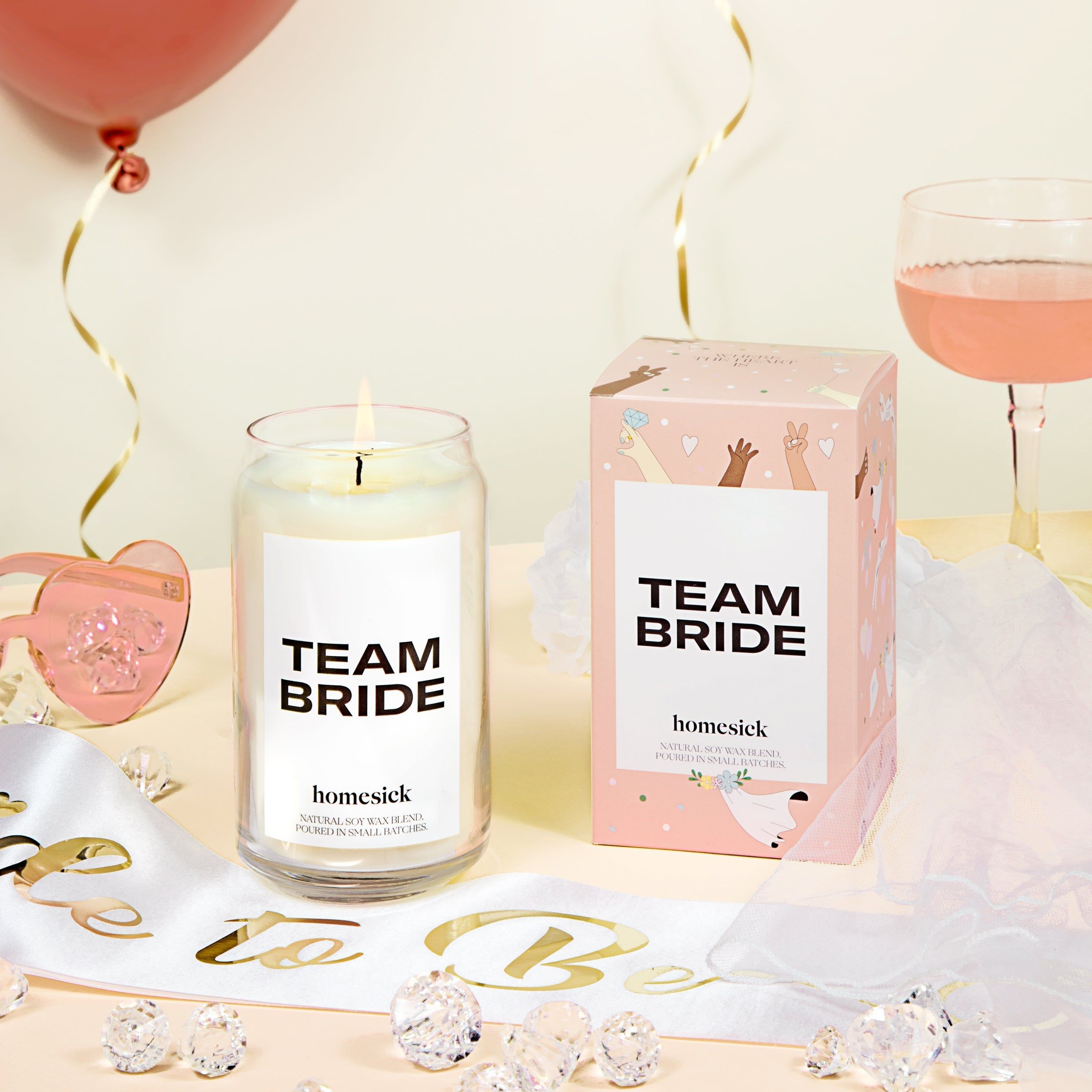 Team Bride Candle - Thumbnail 5