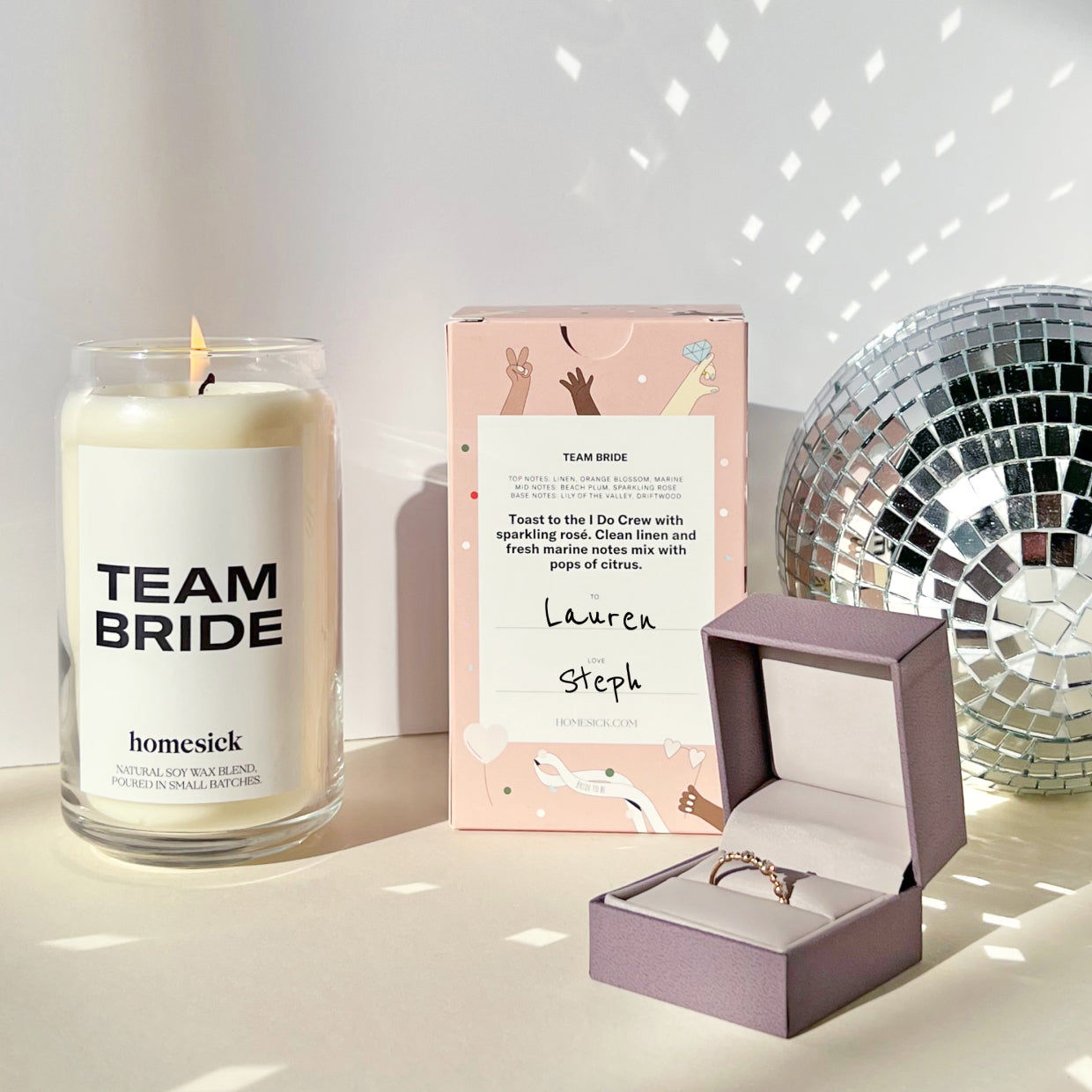 Team Bride Candle - Thumbnail 4