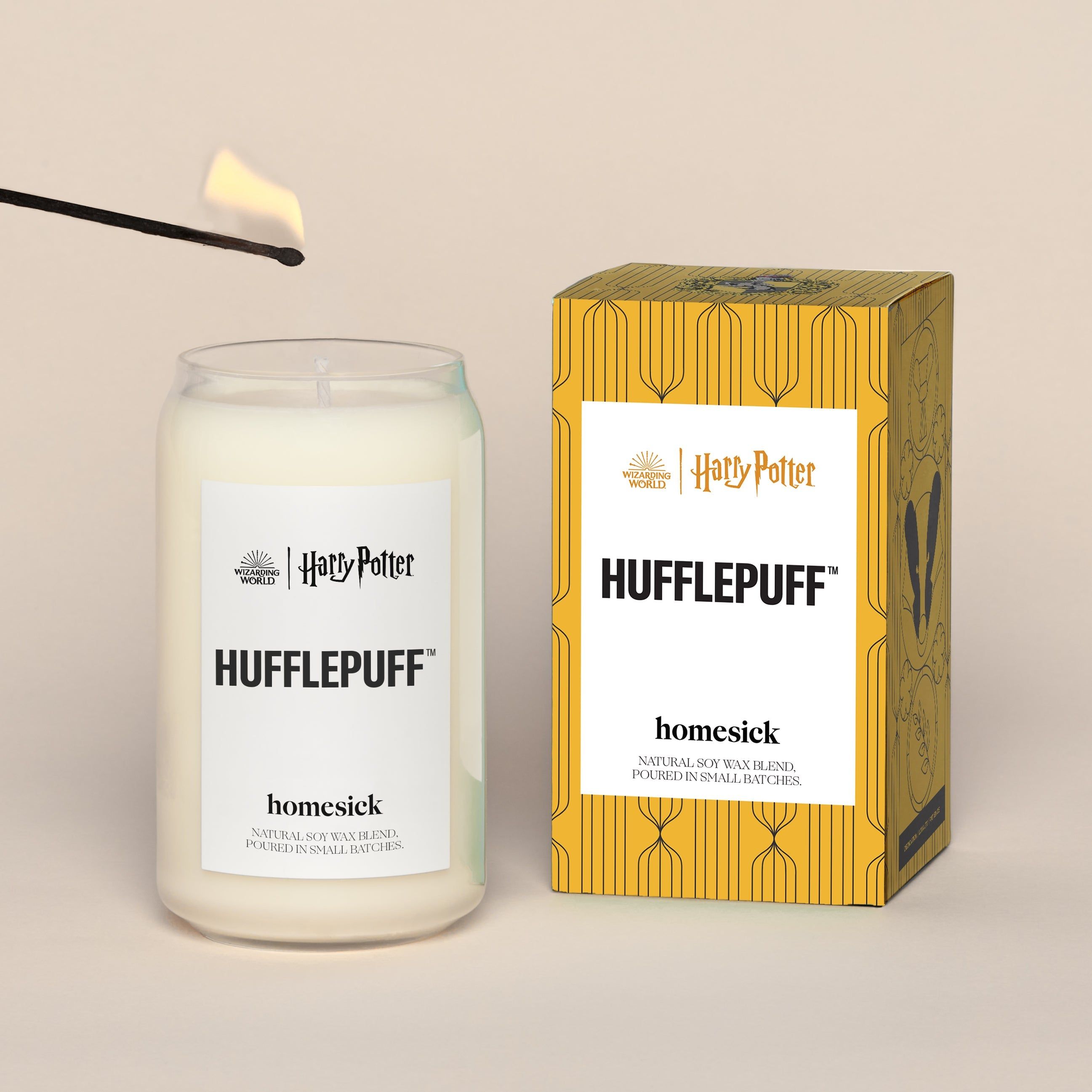 Harry Potter Hufflepuff Candle - Thumbnail 4