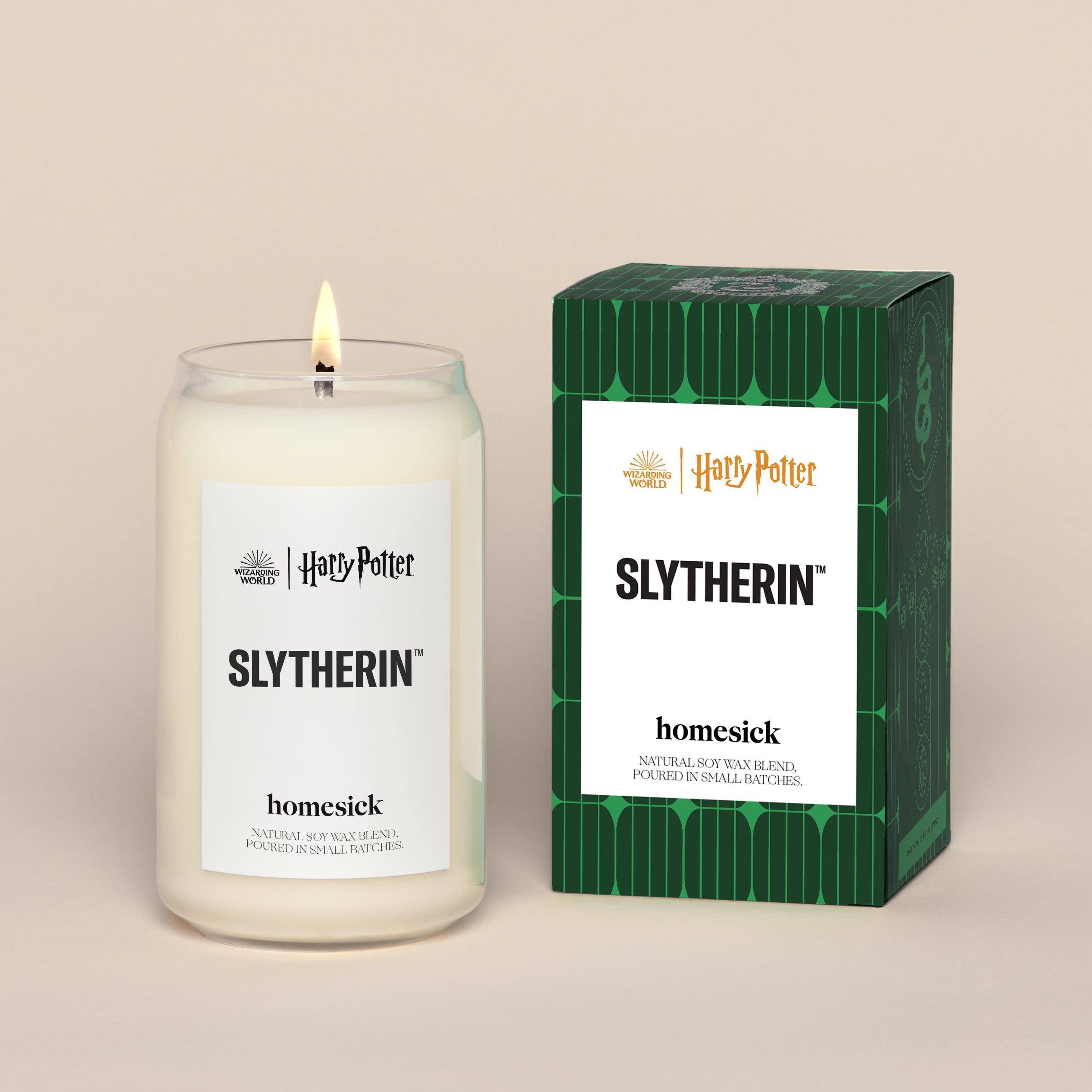 Harry Potter Slytherin Candle
