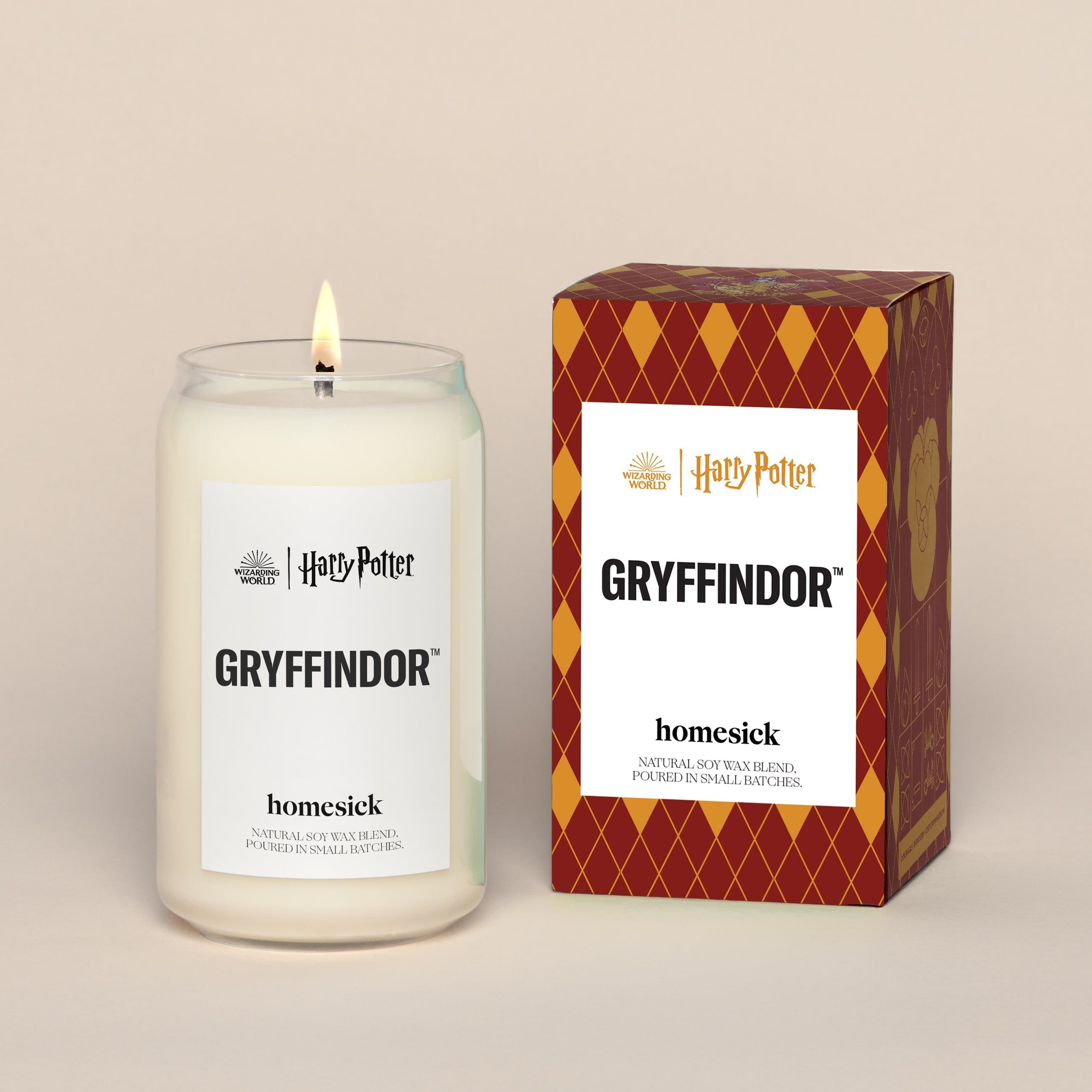 Harry Potter Gryffindor Candle
