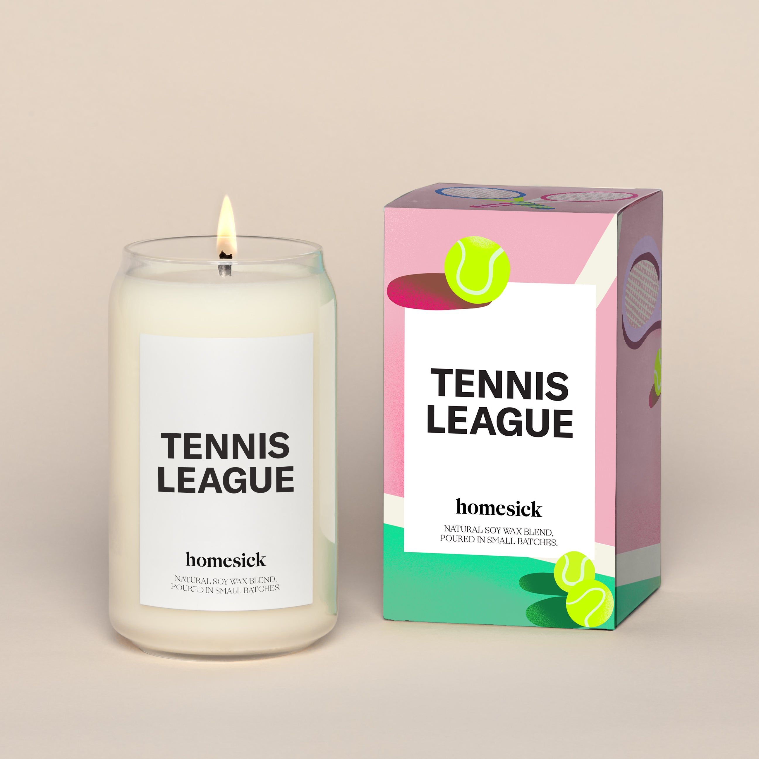 Tennis League Candle