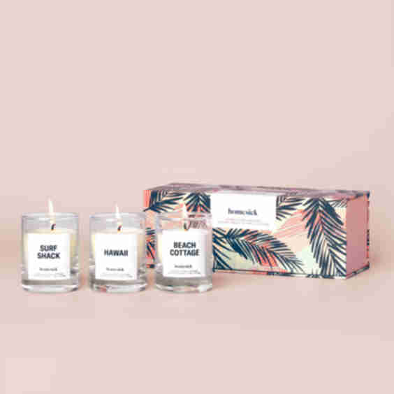 Beach Vacay Mini Candle Trio