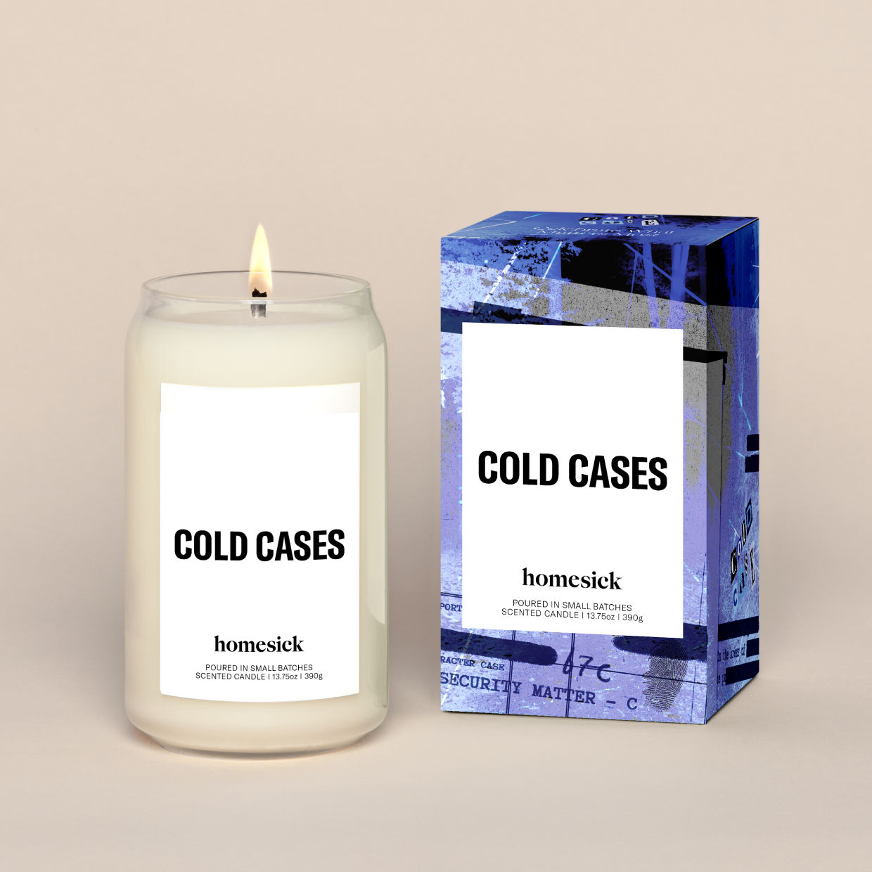 Cold Cases Candle