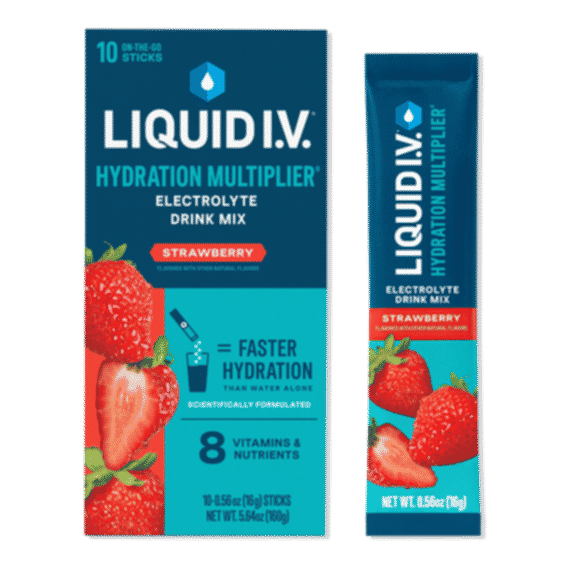 Hydration Multiplier Electrolyte Drink Mix Strawberry 6 ct