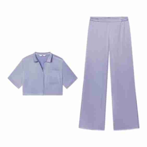 Washable High Rise Pants Set