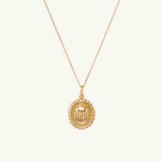 Resilience: Scarab Coin Pendant Necklace