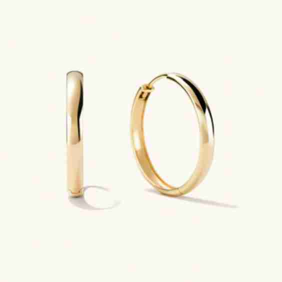 Bold Large Hoops Earrings