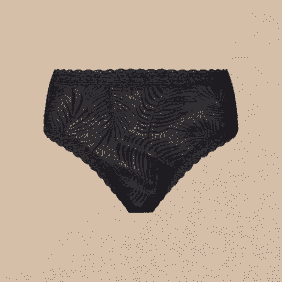 All Over Lace High-Waist Brief