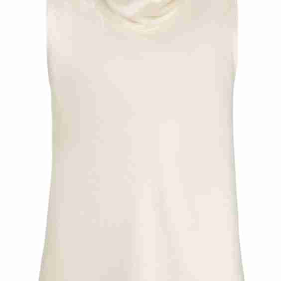 Barb Cowl - Neck Satin Top