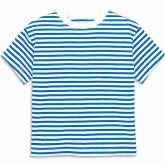 Short Sleeve Easy Stripe Tee
