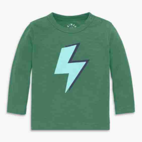 Baby Long Sleeve Bolt Tee