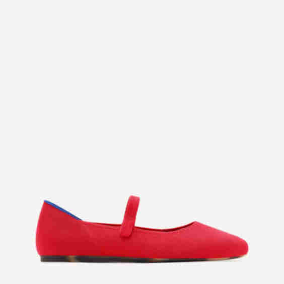The Square Mary Jane Flats