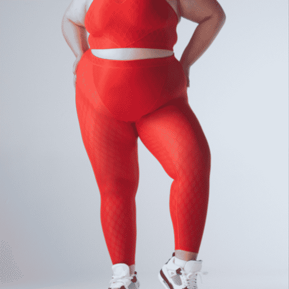 Run 2 You High-Waist Mesh Legging