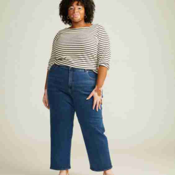 Etta High Rise Straight Leg Jeans