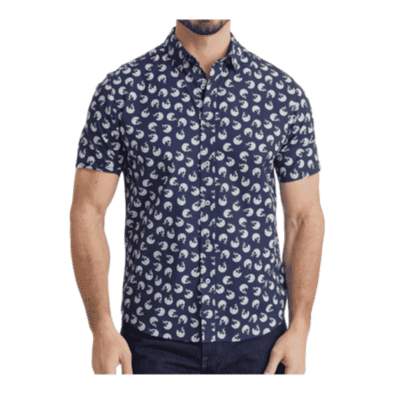 Classic Cotton Short-Sleeve Pinon Shirt