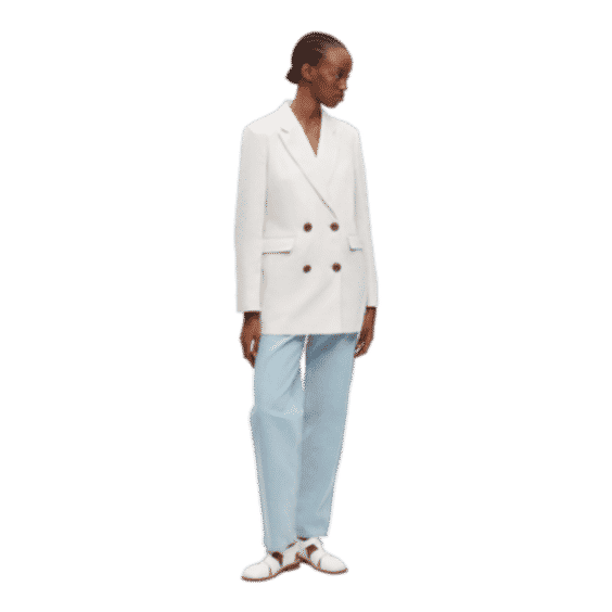 Women's Linen Station Blazer