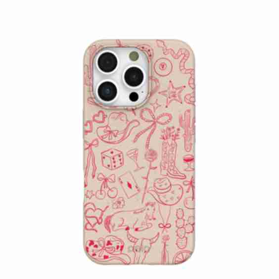 Seashell Cowgirl Chic iPhone 16 Pro Case