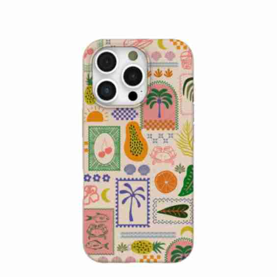 Seashell Tropic Muse iPhone 16 Pro Case