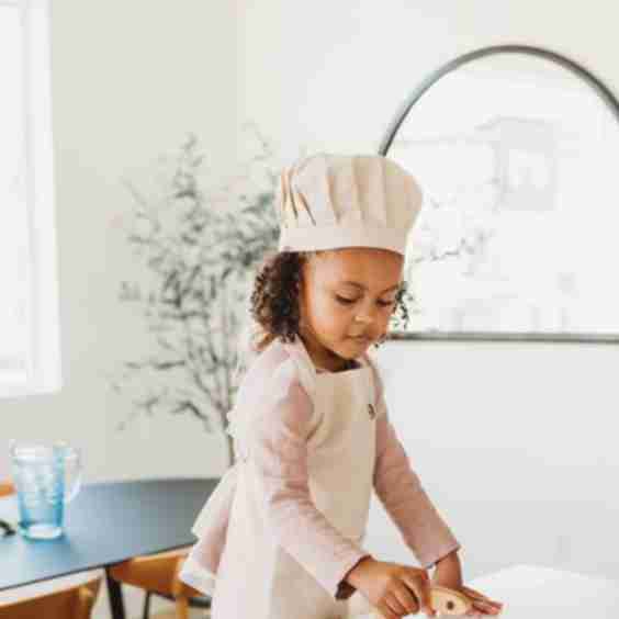 Mini Chef Apron & Hat Set