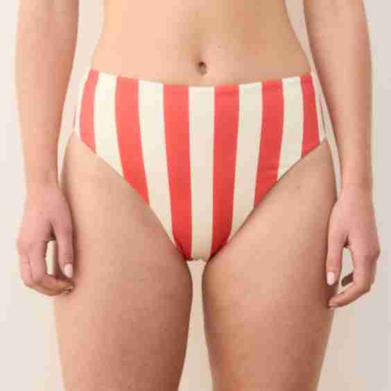 Marine Layer 90s High Waist Bikini Bottom 