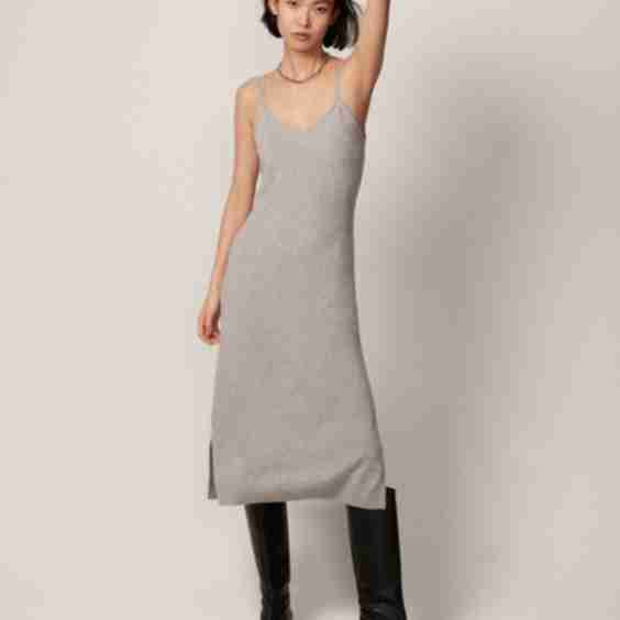 Cashmere Slip Dress
