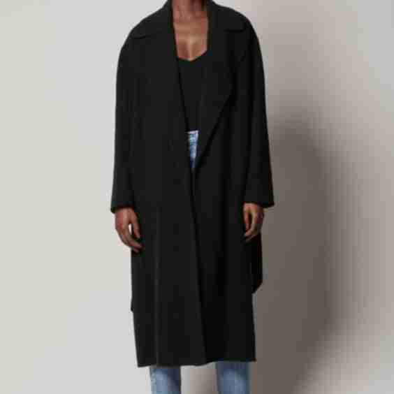 Draped Overcoat