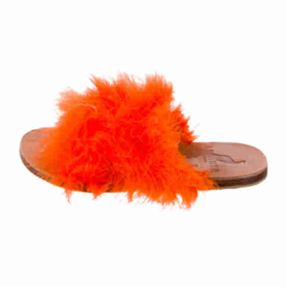 Leather Slides