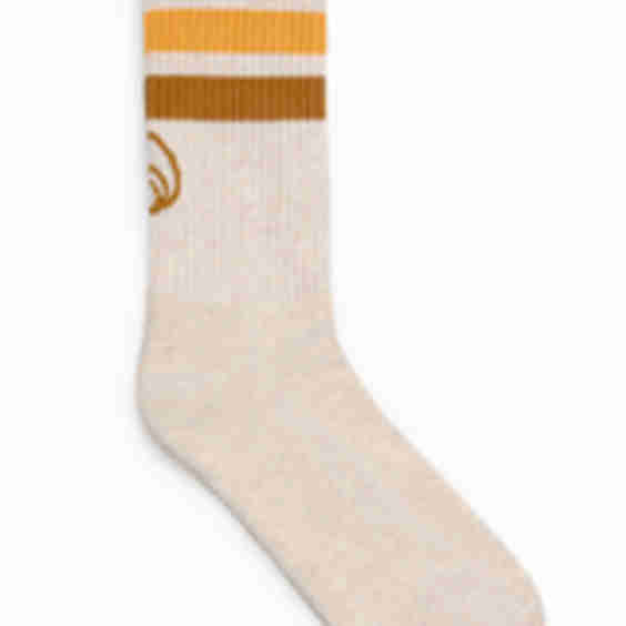 Varsity Sock In Marigold