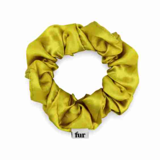 Chartreuse Scrunchie