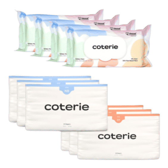 Newborn Diaper and Wipes Bundle