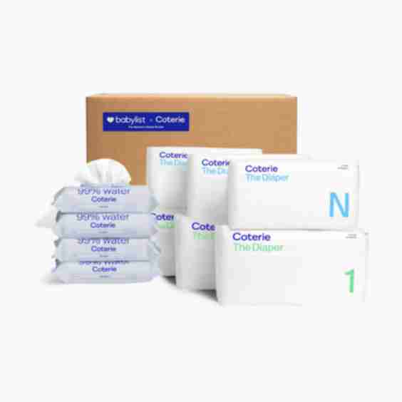 Newborn Diaper And Wipes Starter Bundle
