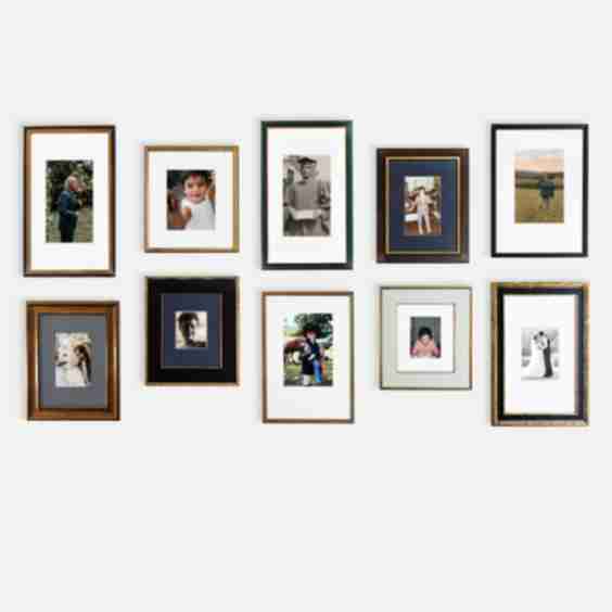 The Antiqued Portrait Grid