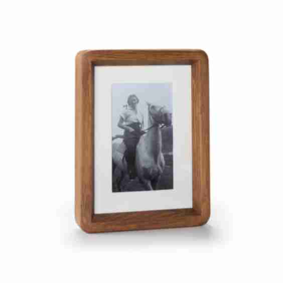 Solid Oak Medium Tabletop Frame Walnut