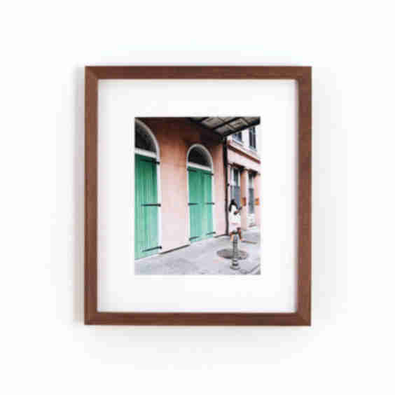 Solid Walnut Wood Gallery Frame