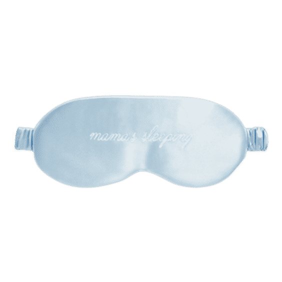 "Mama's Sleeping" Silk Eye Mask