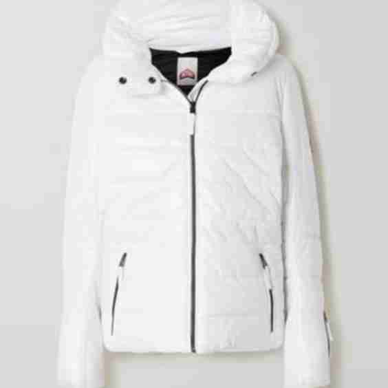 Cortina Hooded Quilted Padded Ski Jacket