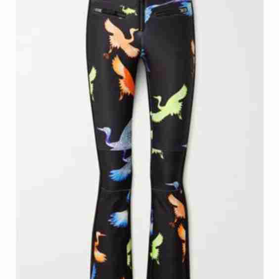 Tiby Belted Printed Ski Pants