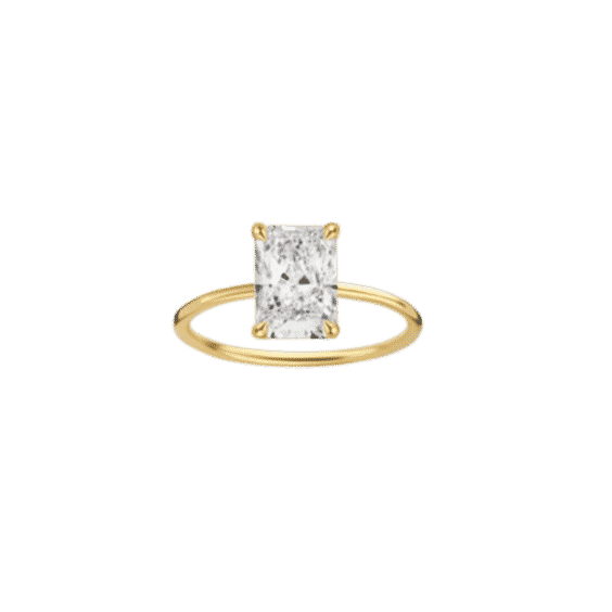 Eva Elongated Radiant Ring