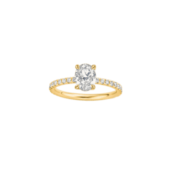 Maya Pavé Oval Ring