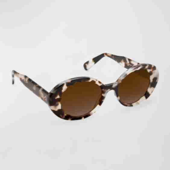 Alixie Acetate Oval Sunglasses