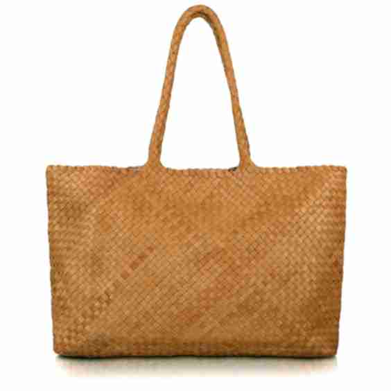 The Travel Elena Woven Handbag
