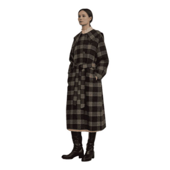 Cape Collar Handmade Coat
