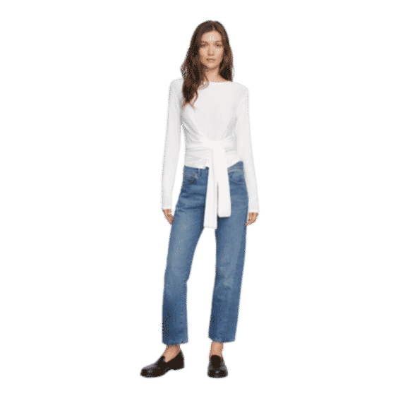 Harper Long-Sleeve Wrap Top